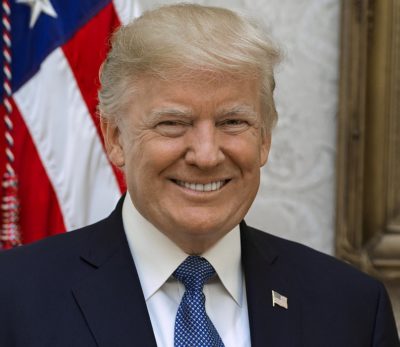 smiling trump